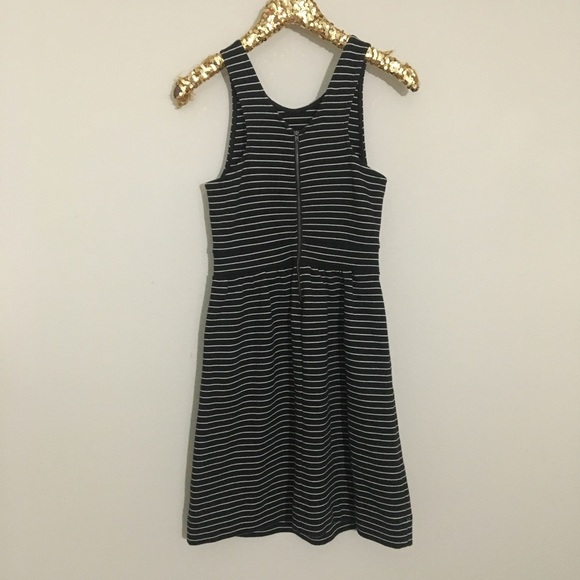 Madewell black & white pierside striped dress xs - Picture 4 of 7